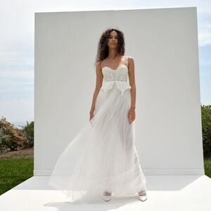 For Love and Lemons Bridal Lily Corset Dress